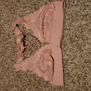 PINK Lace Bralette